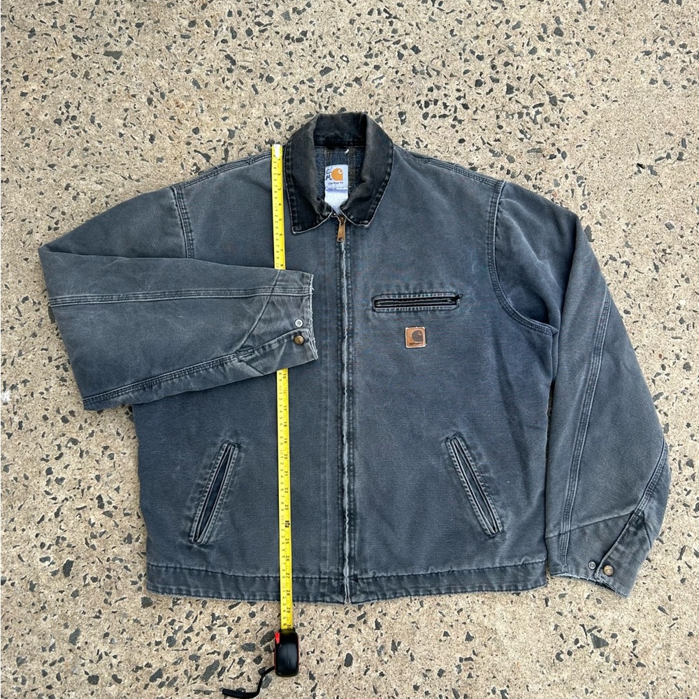 VTG Carhartt J97 PTL Detroit Jacket Blanket Lined Made in USA XL Patch 2004 - Picture 3 of 8
